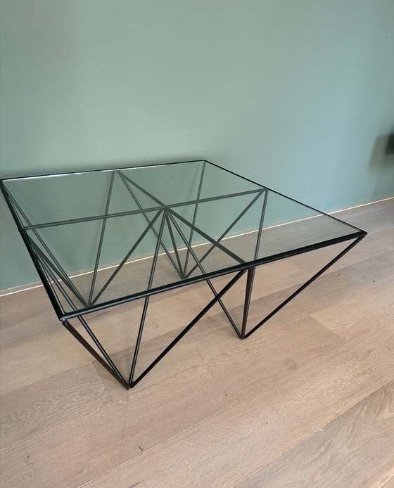 Tavolino da caffè Paola Piva per B&B Italia – Tavolini da caffè, Glass, Metal (photo 2 of 5)