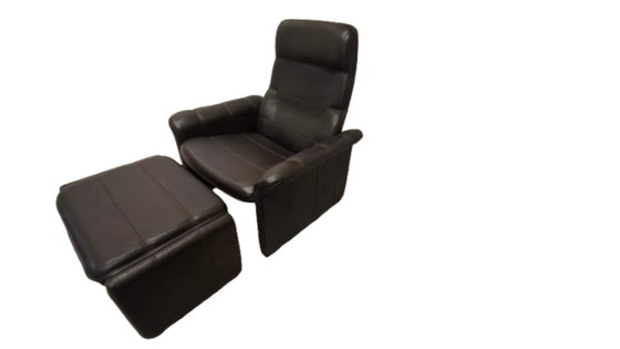 Image 1 of Le fauteuil Sede DS50 avec repose-pieds