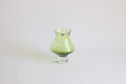 Aseda Gelbe Vase im Weltraumzeitalter von Bo Borgstrom, Schweden 1960er Jahre