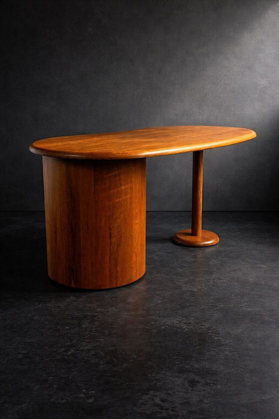 Image 1 of Schreibtisch aus massivem Teakholz von C.F. Christensen für CFC Silkeborg