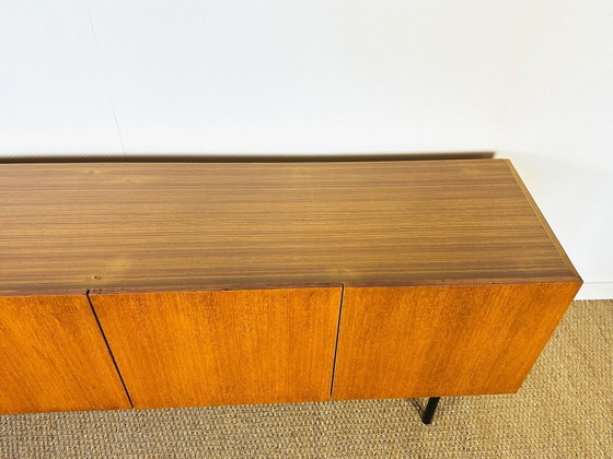 Image 1 of Minimalist Scandinavian teak sideboard, 1960