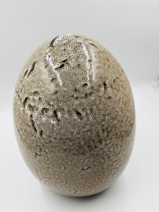 Image 1 of Œuf de dinosaure en céramique
