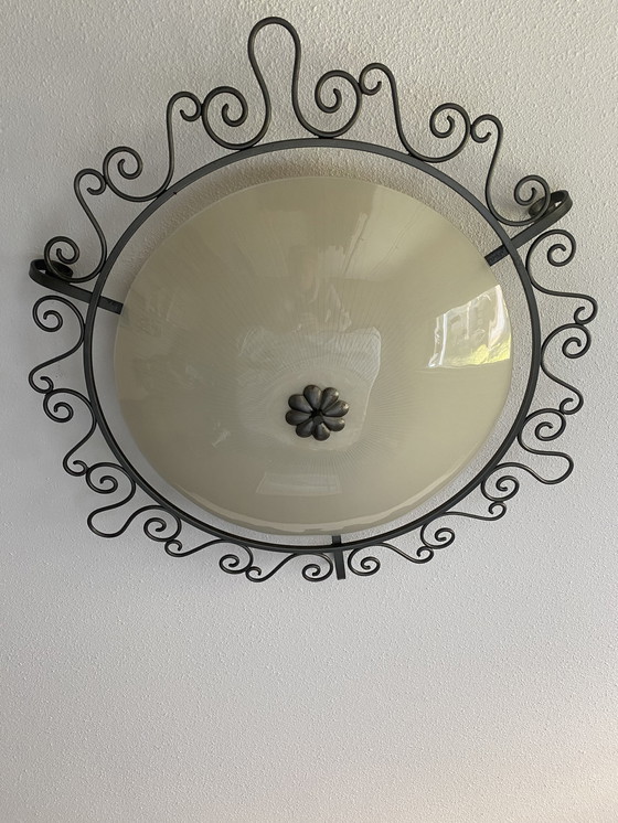 Image 1 of Vintage glazen Plaffoniere jaren 60