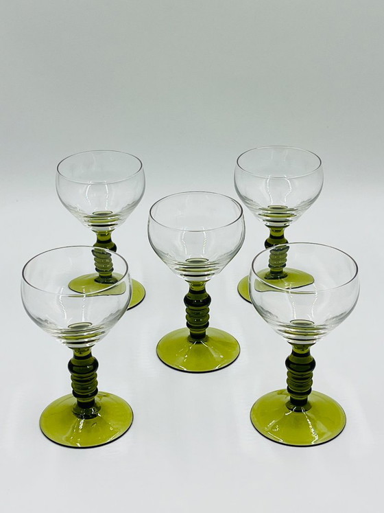 Juego de 5 Copas de Vino Roemer de Alsacia, Vasos y jarras, Vidrio, Verde (foto 3 de 9)