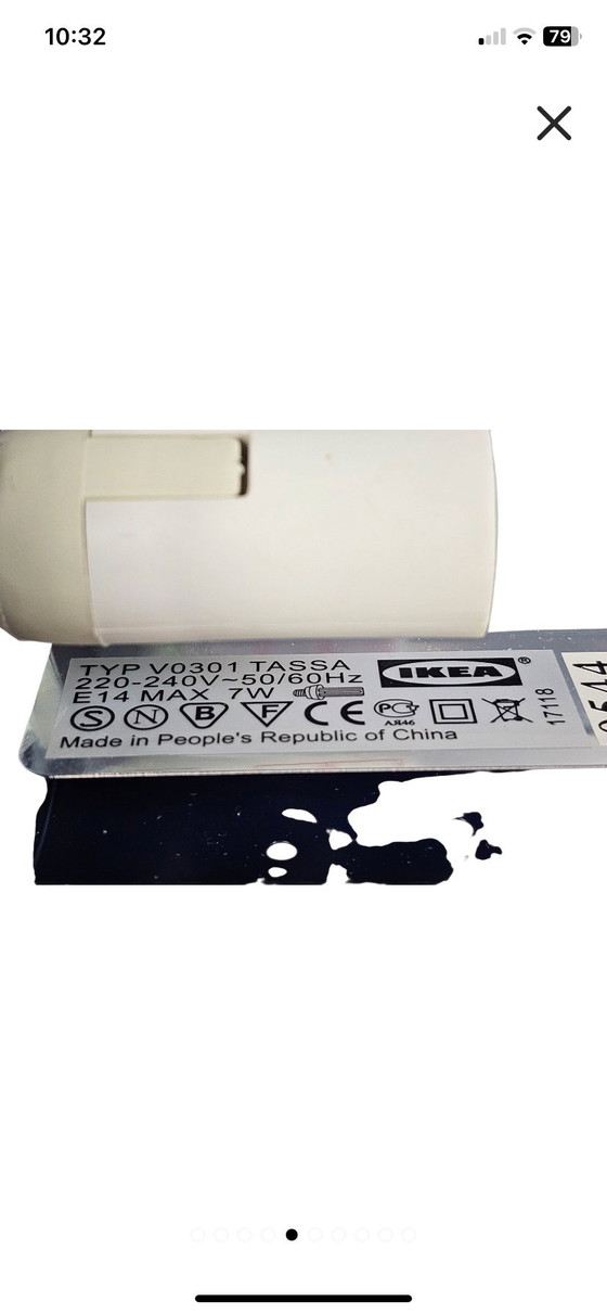 Image 1 of Vintage IKEA Collectables - Model Tassa - Wall lamp - Table lamp Sweden - 1990s