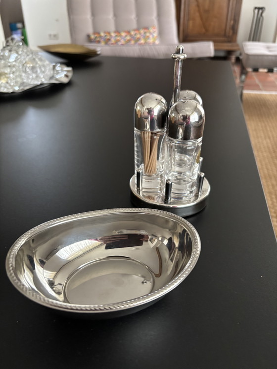 Image 1 of Collection of vintage Alessi tableware