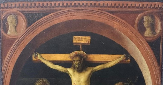 Vincenzo Foppa "The Three Crucifixes", 1:1 Museum-Grade Print on Rigid Panel (68.5x38.8 cm), Art Prints, Wood (photo 4 of 5)