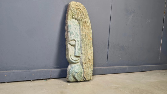 Vintage natural stone sculpture by Peter Munetsi, 1970s (photo 6 of 11)
