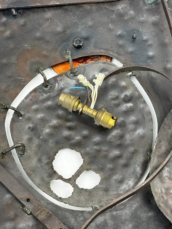 Image 1 of Ensemble de sculptures murales brutalistes signées B + D, vers 1965–1975