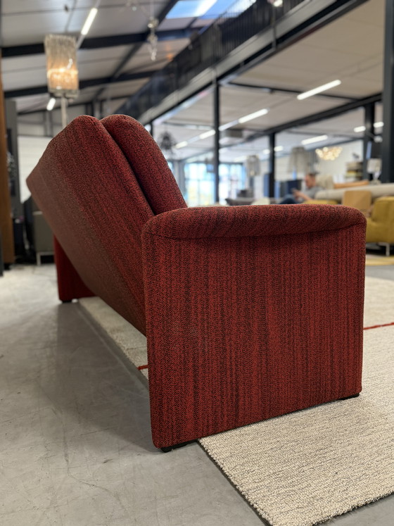 Image 1 of Leolux Evidence Catalpa 3-seater sofa black red