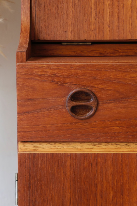 Image 1 of English teak desk - 1960s