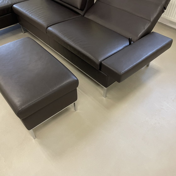 Image 1 of Sofá funcional Brühl Tomo, sofá esquinero, sofá de cuero L, sofá relax