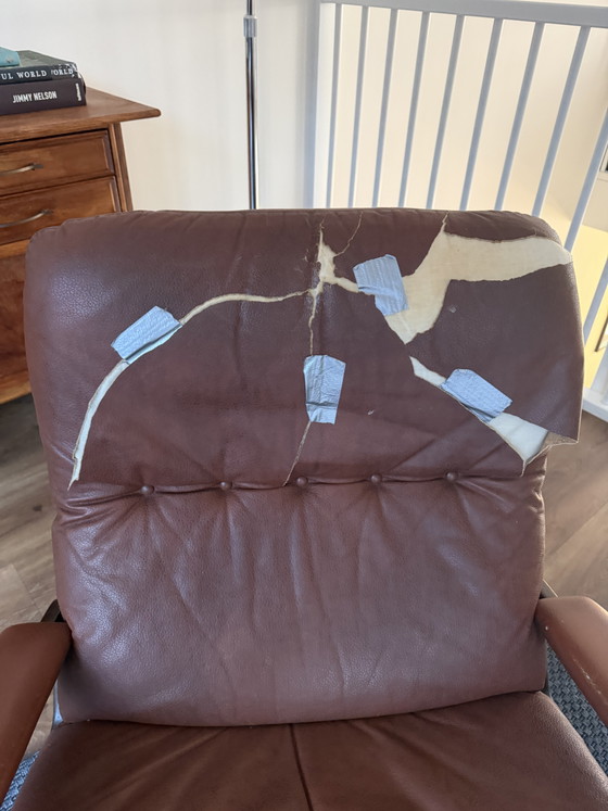 Poltrona King Chair Strässle – Poltrone, Leather, Metal (photo 3 of 15)