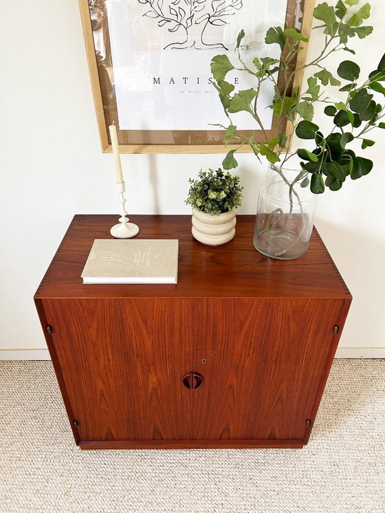 Image 1 of Teak sideboard Peter Hvidt and Orla Mølgaard Nielsen 50's