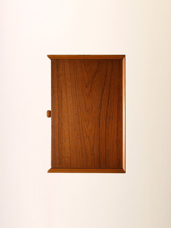 Image 1 of 1960s Scandinavian Teak and Oak Nightstand