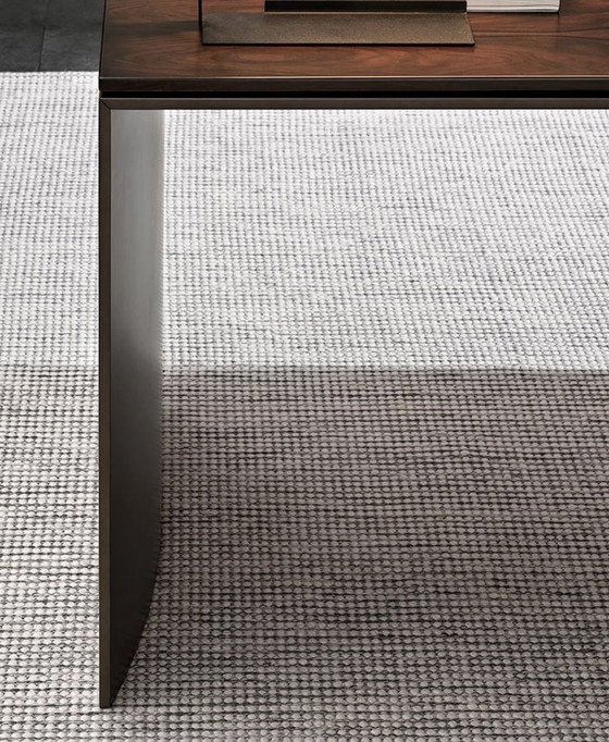 Image 1 of Minotti Linha Desk Studio Palisander Bronze Showmodel 2024