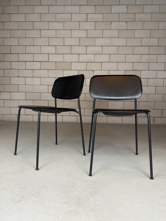 Image 1 of 2x HAY Soft Edge 40 Dining Chair