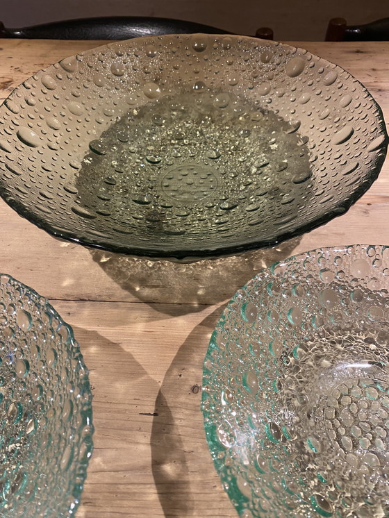 Image 1 of Pavel Panek Sklo Union druppelschalen 3 stuks 30 euro samen