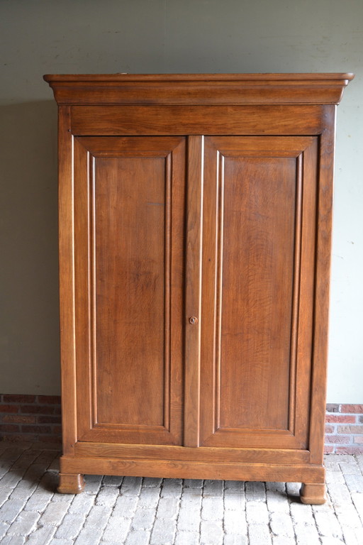 Antique Oak Louis Philippe Cupboard