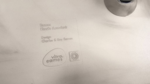Sedia vintage Dax di Charles e Ray Eames per Vitra, anni '90 – stoelen fauteuils, Metal, Plastic (photo 2 of 17)