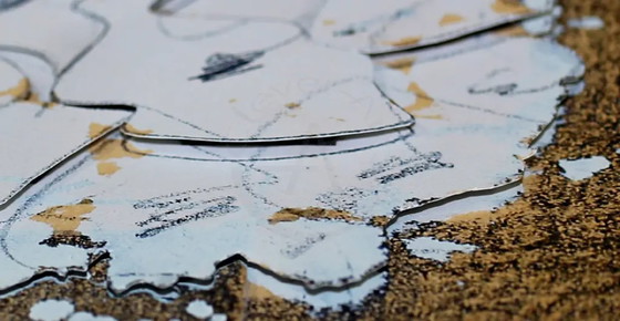 Image 1 of Schlote, Wilhelm - Winter roses - 3D construction - signed by hand