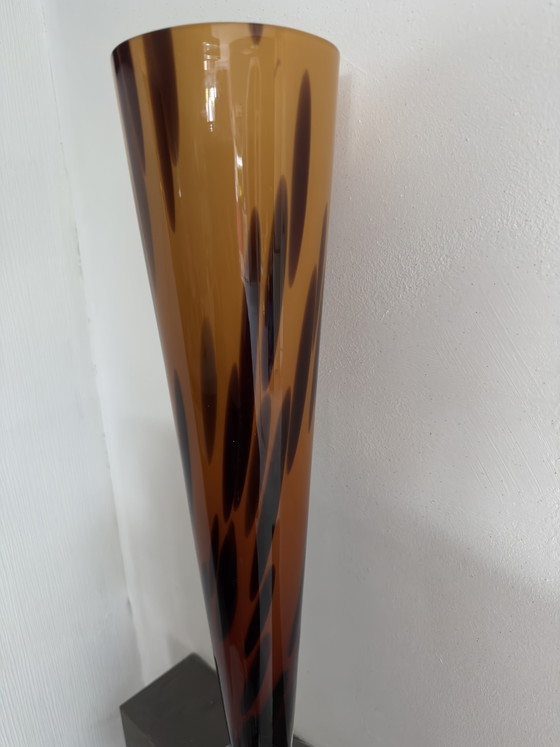 Image 1 of XL design vase (55cm) “Fireworks” Seguso Viro Murano