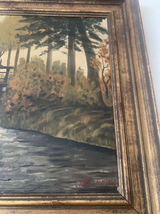 Peinture – Peintures et dessins, Wood, Canvas (photo 13 of 13)