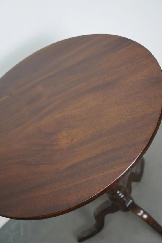 Image 1 of Table à vin victorienne en acajou du XIXe siècle