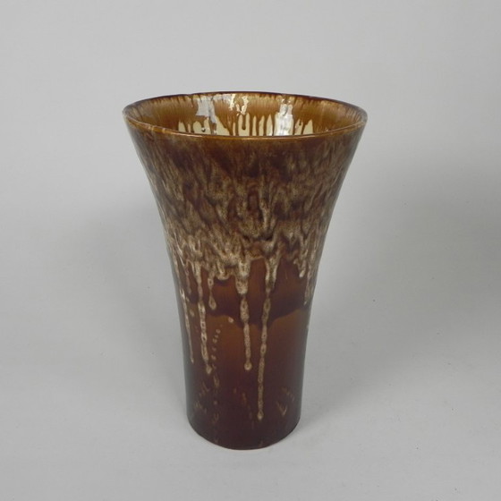 Vintage Germany vase with lava effect, 37 cm high, 1960s – Ceramic (photo 5 of 9)