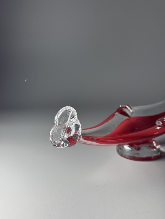 Image 1 of Murano Gondola — Glass Sculpture Ashtray, 1950-60s