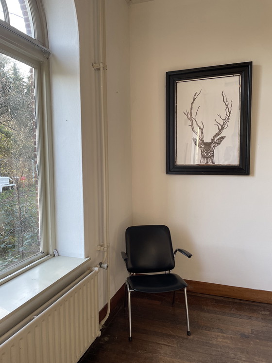 Image 1 of Affiche de dessin dans un cadre français