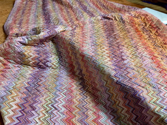 Missoni Zigzag Gesteppte Decke 125x265 Cm Chevron – Dekorative Objekte, Textile (photo 3 of 9)
