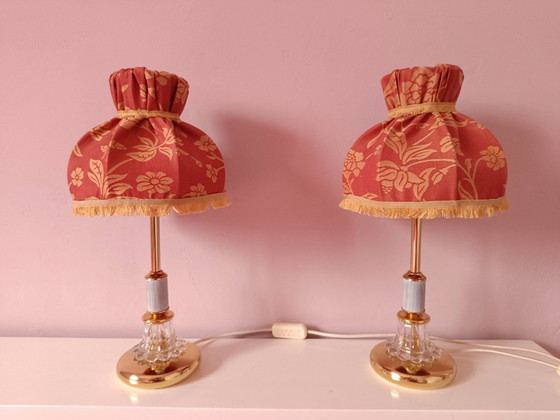 Image 1 of Paire de lampes à poser vintage