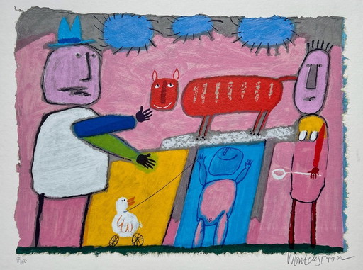 Screen print Wouter Stips