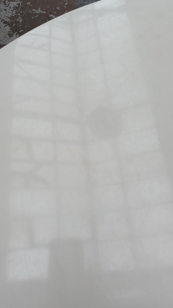 Image 1 of Round Kartell glossy table Antonnio Citterio & Löw 2001