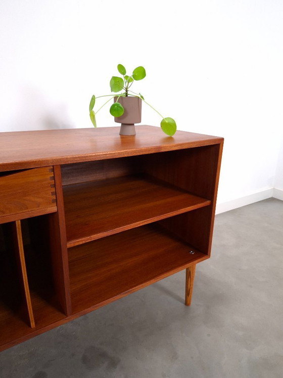 Image 1 of Teak LP cabinet with drawer, TV & media unit, sideboard