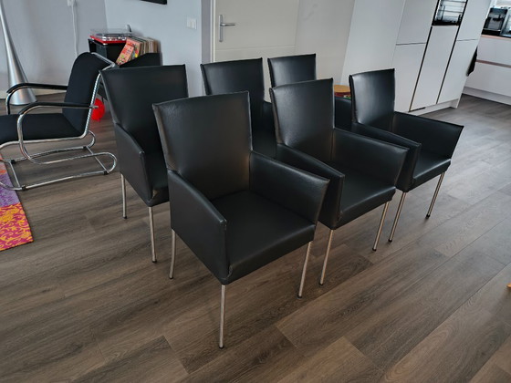 Image 1 of 6 x Bert Plantagie Amber in pelle nera