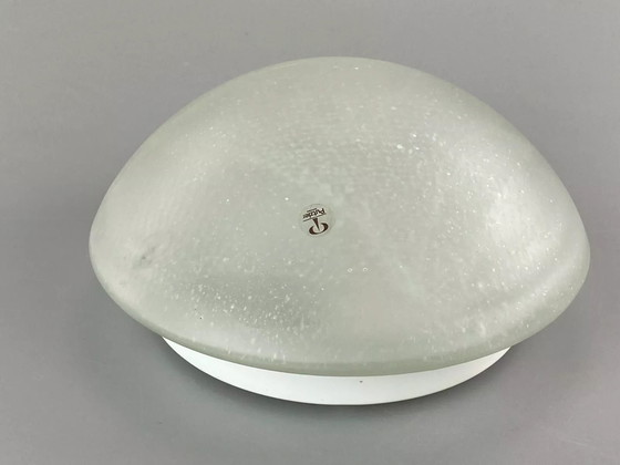 Image 1 of Années 70 Peill & Putzler Plafonnier Verre Space Design Lampe 70s