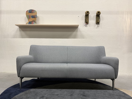 Image 1 of Leolux Santosa Sofa 3 Seater Panama fabric Blue