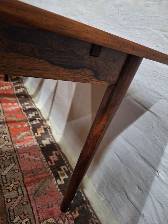 Image 1 of Grote eettafel van palissanderhout van Vemb Mobelfabrik voor 10 personen, Denemarken, jaren 60.