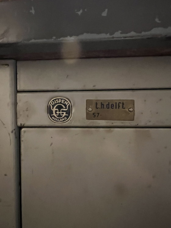 Image 1 of Gispen (Dutch Originals) Industrie-Stahlschreibtisch 7652