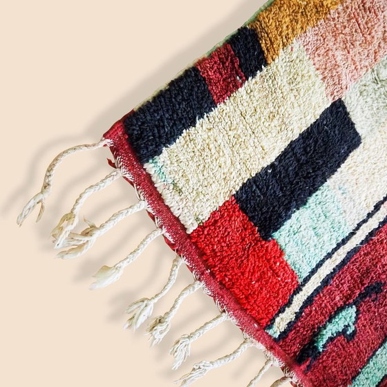 Image 1 of Tapis Boujaad authentique « Isela » | Noué à la main | 278 × 158 cm