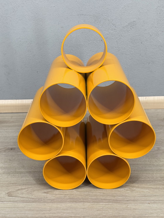 Image 1 of Portabottiglie / portariviste Space Age Vintage OPAL Möbel