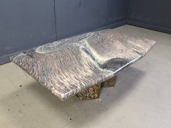 Image 1 of Couchtisch aus Marmor, 1970er Jahre