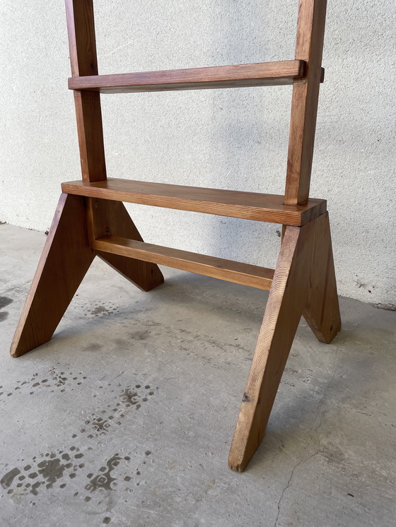 Image 1 of Valet de chambre industriel en bois massif