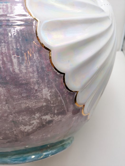 Image 1 of Laveno, Christopher DRESSER (1834-1904) - Vaas - Keramiek