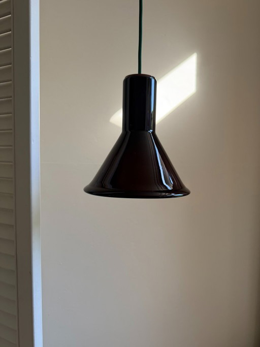 Vintage Holmegaard P&T Pendel – Michael Bang – dänische Designlampe