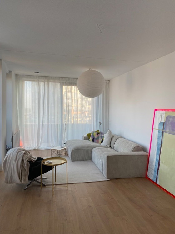 Image 1 of Chunky Corner Sofa Creme (new)