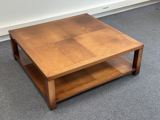 Hugues Chevalier salontafel – bijpassende set met de "Dominique" bank, Parijs – Wood (photo 2 of 9)