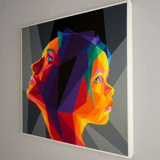 Adrian GONZALEZ TORRES - Generaciones - Artist's painting